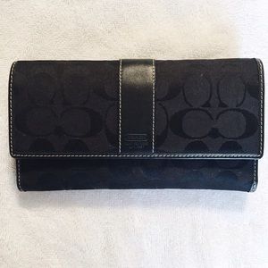 Coach continental wallet